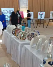 Gazi ve Şehit Yakınlarının El Emeği "Kalbimdeki Sanat-2" Görücüye Çıktı