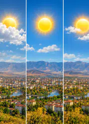 Malatya’da Hafta Sonu Hava Nasıl Olacak? Sıcaklık 24 Dereceye Çıkacak