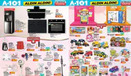 A101 23 TEMMUZ 2026 AKTÜEL ÜRÜNLER KATALOĞU || A101 Aldın Aldın bu hafta hangi ürünler var? Elektrikli araç, çantalı retro pikap, makyaj organizeri, su sebili ve Magly 101 parça parkur oyunu raflarda