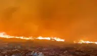 Darende Çöp Depolama Alanında Gece Çıkan Yangın Kontrol Altına Alındı