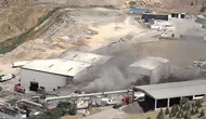 Malatya Katı Atık Bertaraf Tesisi'nde Korkutan Yangın