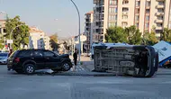 Malatya’da sabah saatlerinde kaza: Devrilen minibüsteki 4 kişi yaralandı