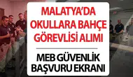 Malatya’da 419 kişilik okul bahçe görevlisi alımı! MEB başvuru şartları ve kontenjan detayları