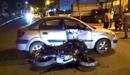 Malatya’da Trafik Kazası: Motosiklet Sürücüsü ve 11 Yaşındaki Çocuk Yaralandı