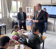 Doğanşehir’de Kaymakam Sungur’dan Öğrencilere Yakın İlgi