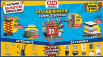 YENİ BİM AFİŞİ YAYINLANDI! BİM 21-22-24 TEMMUZ 2026 AKTÜEL ÜRÜNLER KATALOĞU || Bu Hafta BİM'e Neler Geliyor? (Tam Fiyat Listesi) Şişme Jakuzili Spa Seti Dikkat Çekiyor