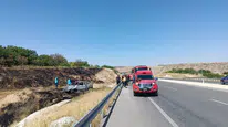 Malatya’da  Araç Alevlere Teslim Oldu: 1 Kişi Hayatını Kaybetti