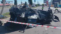 Malatya’da feci kaza: Takla atan otomobil hurdaya döndü, 3 kişi yaralandı