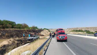 Malatya’da  Araç Alevlere Teslim Oldu: 1 Kişi Hayatını Kaybetti