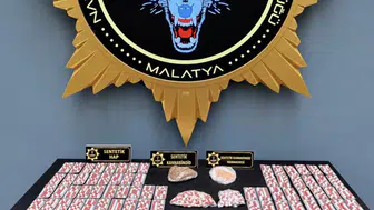 Malatya’da Uyuşturucu Operasyonu: 9 Şüpheli Gözaltında, Binlerce Hap Ele Geçirildi