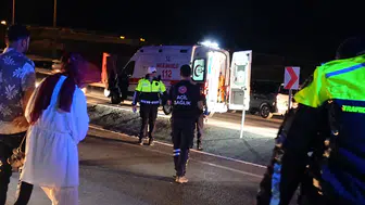 Malatya’da Feci Kaza! Otomobil Şarampole Yuvarlandı, 2 Kişi Ağır Yaralandı