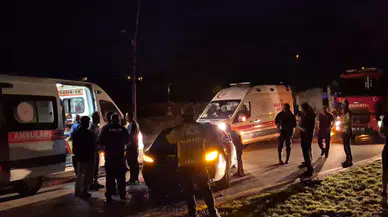 Virajı Alamayan Otomobil Karşı Şeride Geçti