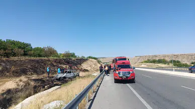 Malatya’da  Araç Alevlere Teslim Oldu: 1 Kişi Hayatını Kaybetti