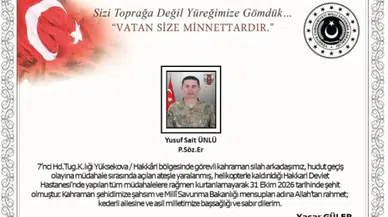 Şehit Yusuf Sait Ünlü kimdir? Kaç yaşındaydı, nereliydi, evli miydi?