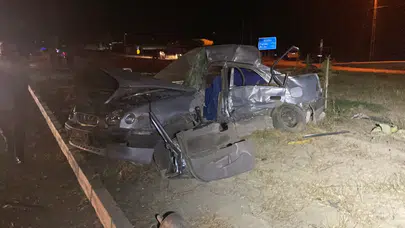 Hekimhan'da Minibüs ile Otomobil Çarpıştı: 1 Kişi Hayatını Kaybetti