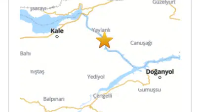 Elazığ’da 4.0 Büyüklüğünde Deprem, Malatya’da da Hissedildi