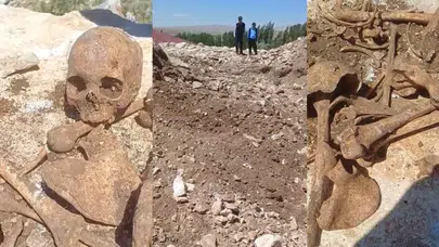 Hekimhan'daki TOKİ Şantiyesinde Kemik Parçaları Bulundu