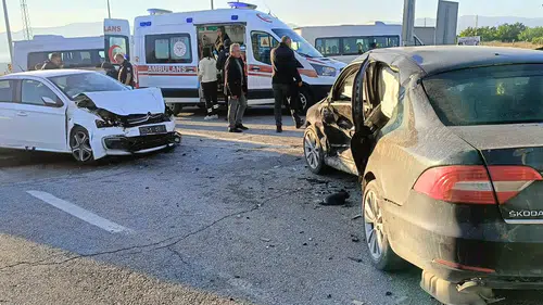 Malatya-Kayseri Yolunda Kaza! 6 Kişi Yaralandı