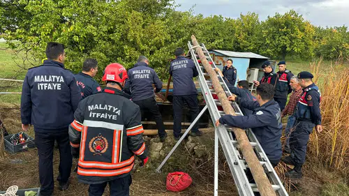 Malatya’da Korkutan Olay! 30 Metrelik Kuyuya Düşen Genç Kız İçin Ekipler Seferber Oldu