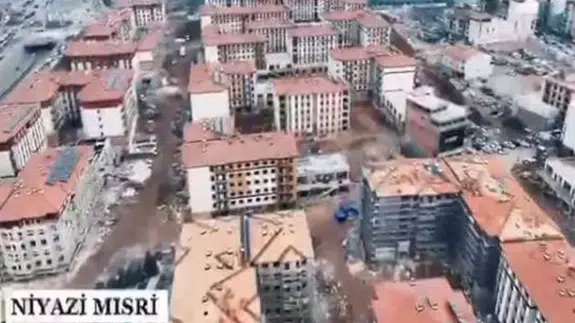 Malatya Niyazi Mısri Caddesi Deprem Öncesi ve Sonrası