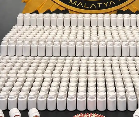 Malatya’da Uyuşturucu Operasyonu: 44 Bin 616 Hap Ele Geçirildi