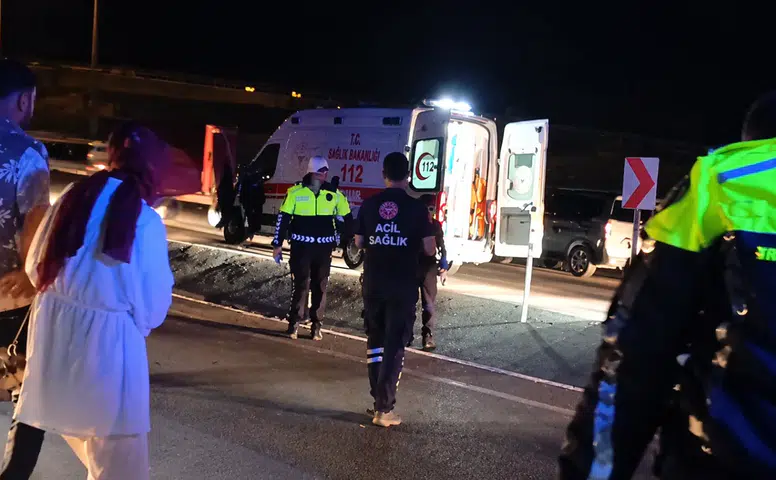 Malatya’da Feci Kaza! Otomobil Şarampole Yuvarlandı, 2 Kişi Ağır Yaralandı
